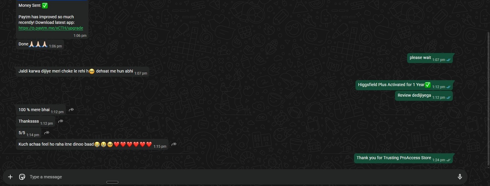 Customer review screenshot 9