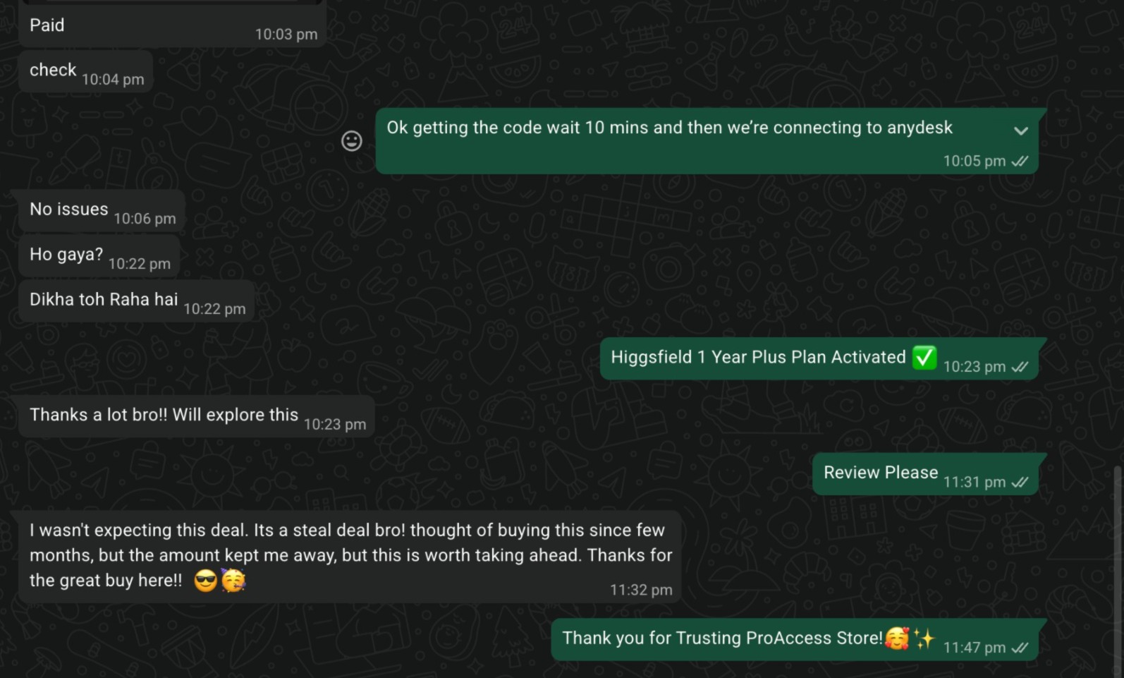 Customer review screenshot 11